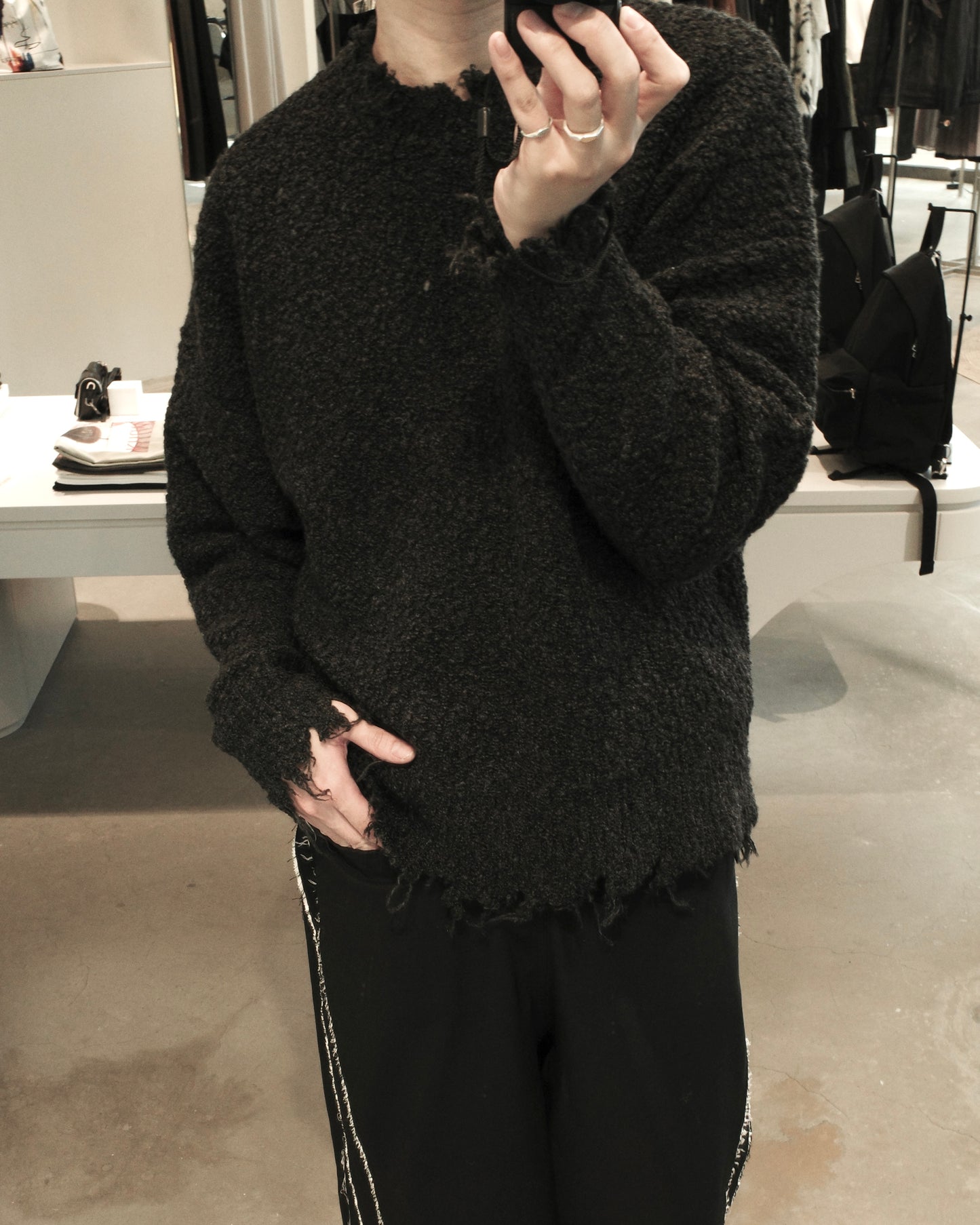bubble sweater