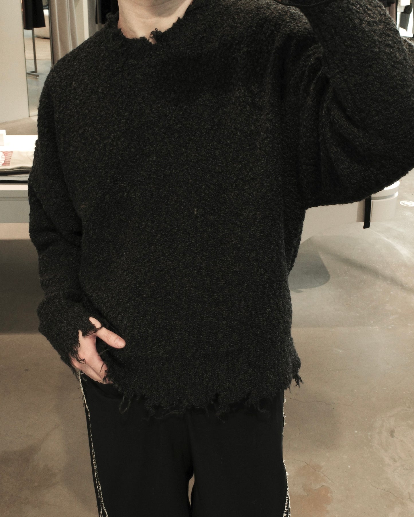 bubble sweater