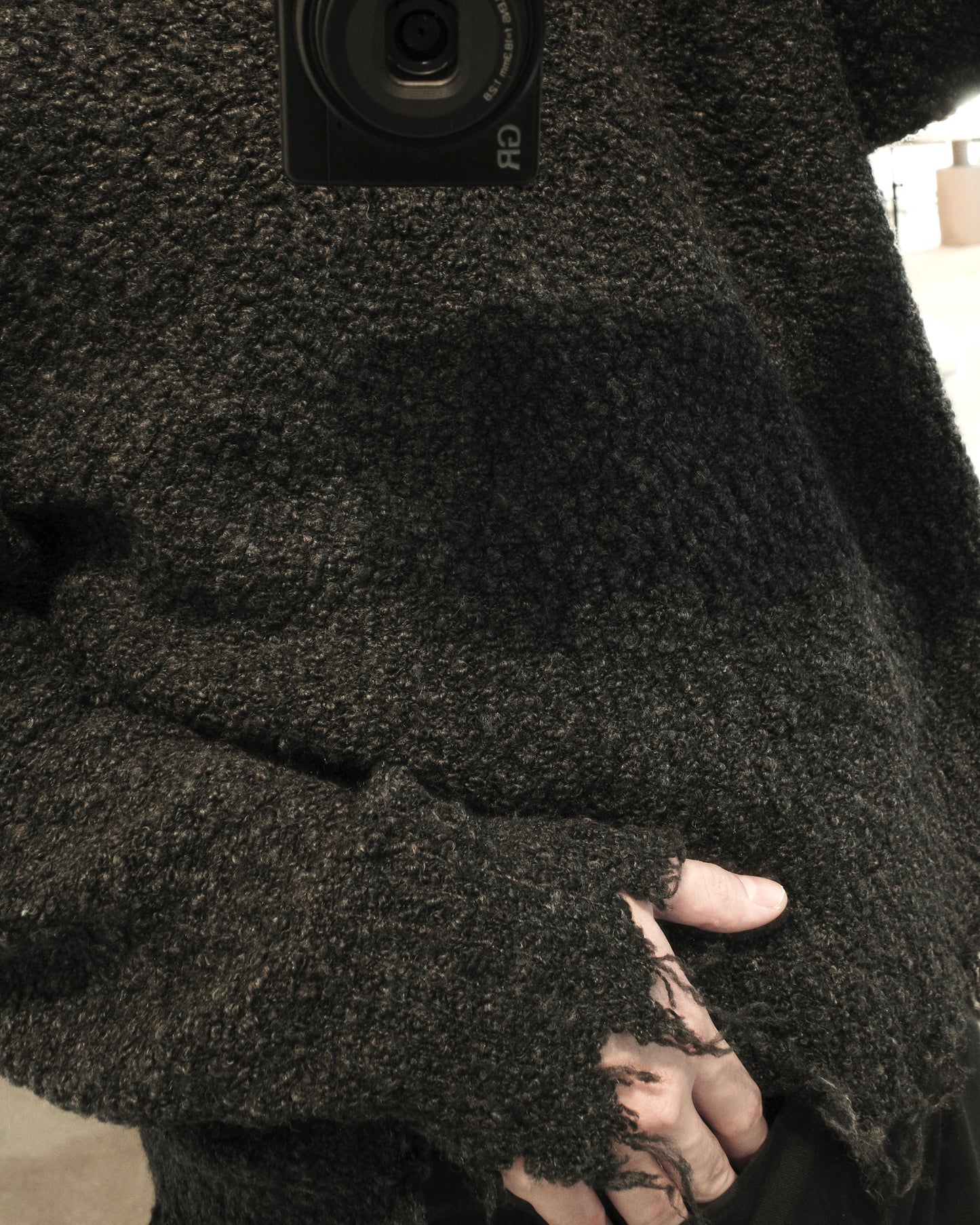bubble sweater