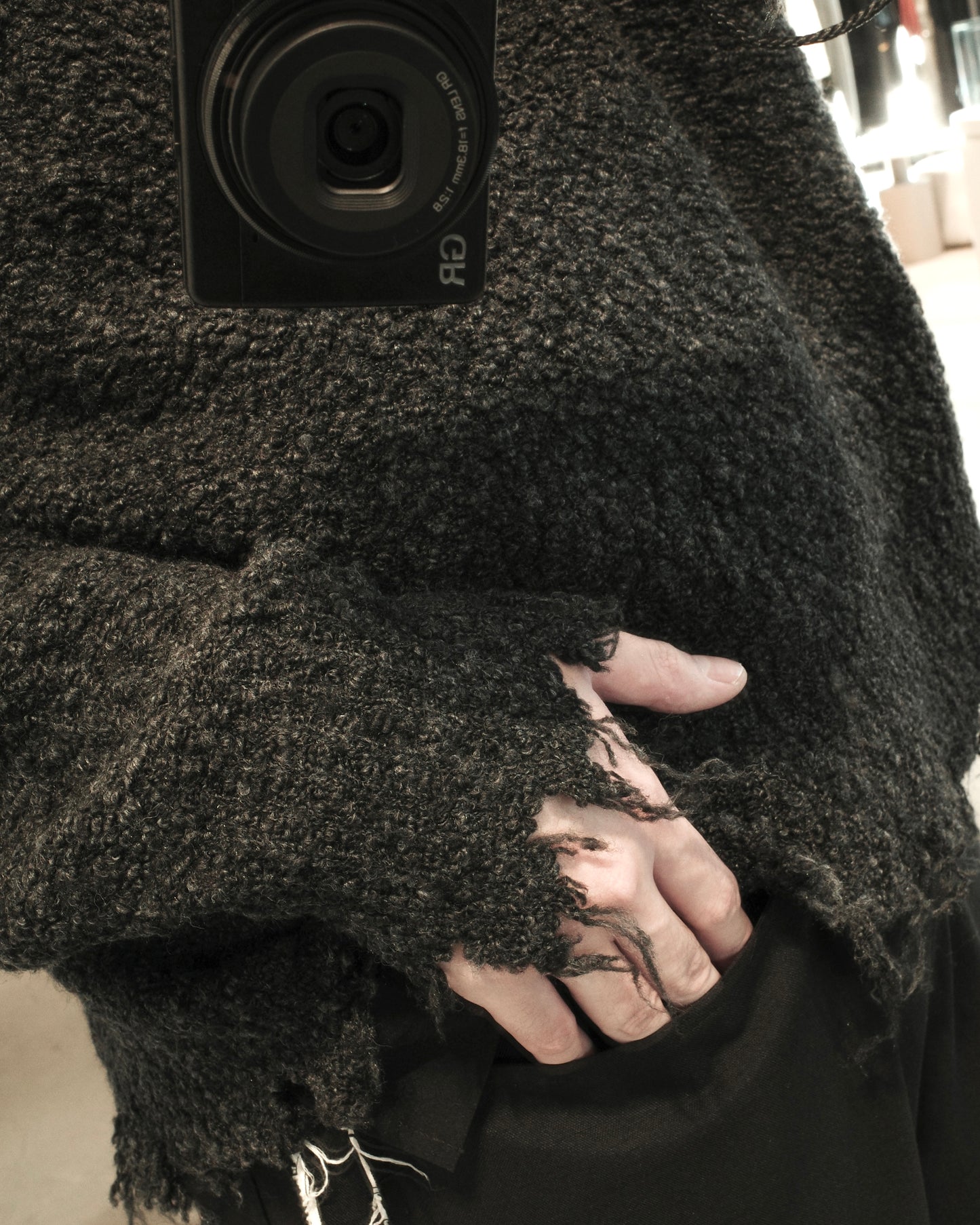 bubble sweater