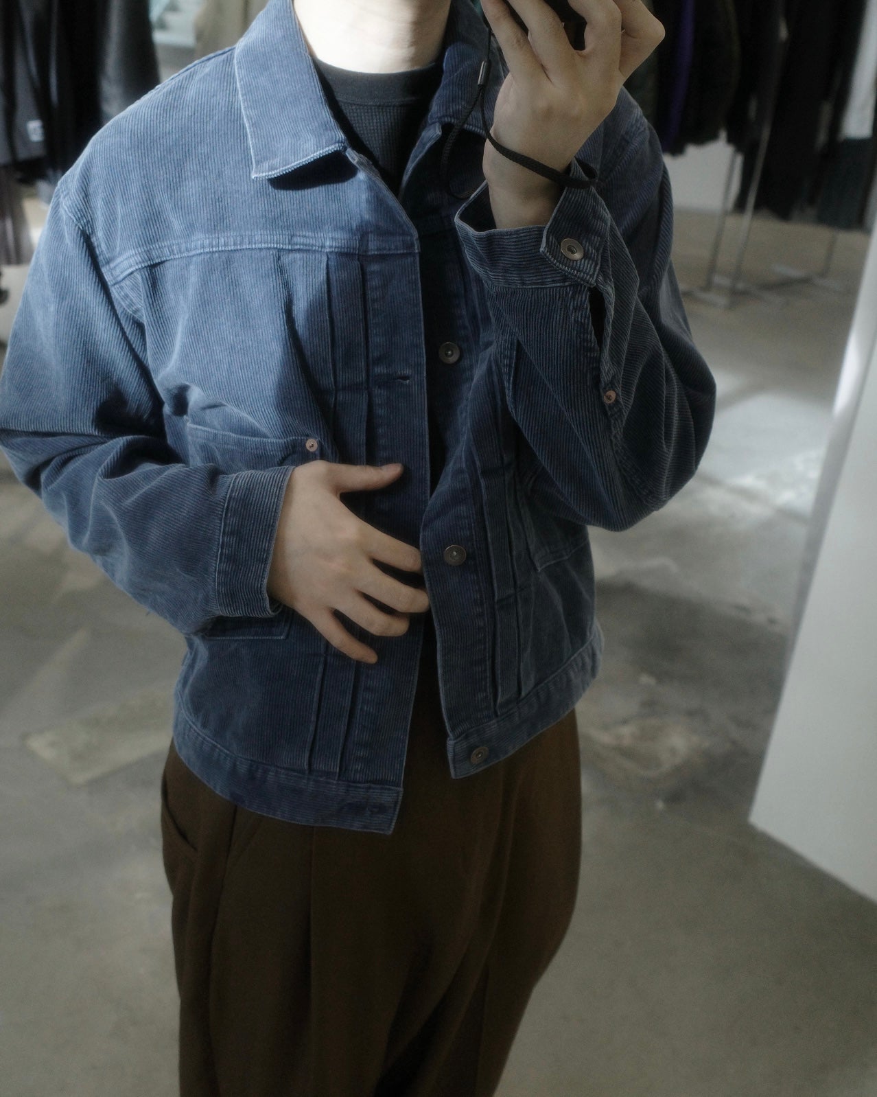 corduroy trucker jacket