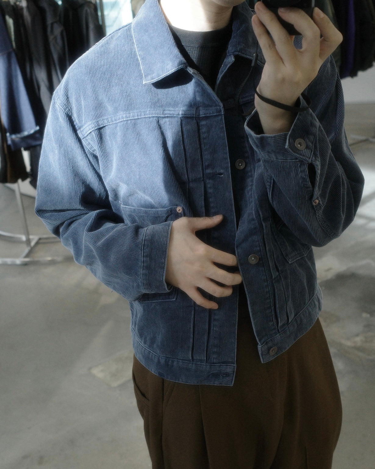corduroy trucker jacket