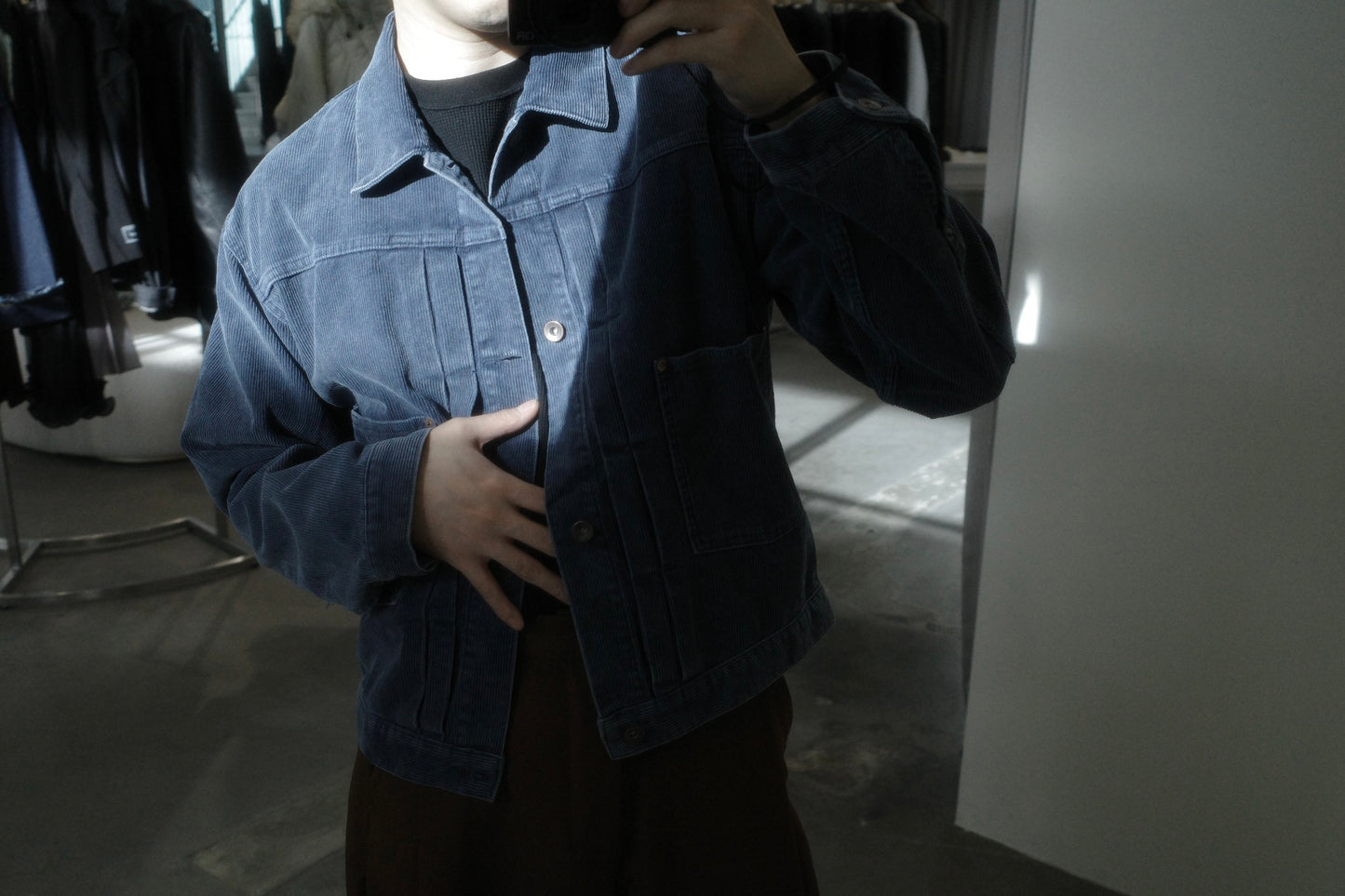 corduroy trucker jacket