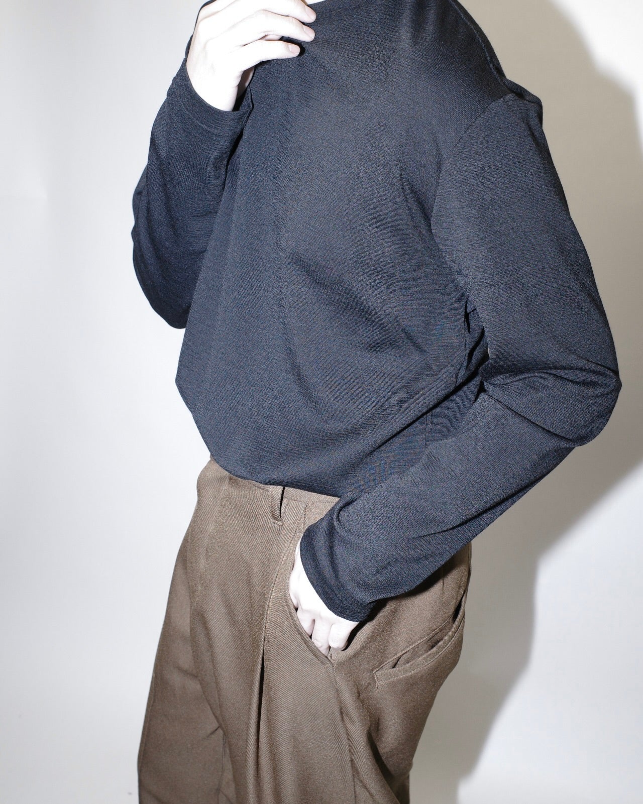 standard horizontal textured shirt