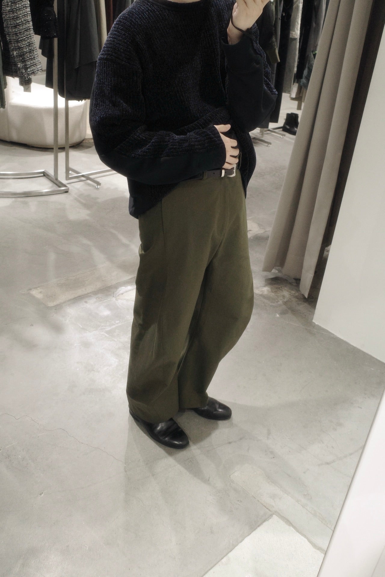 inflate trousers