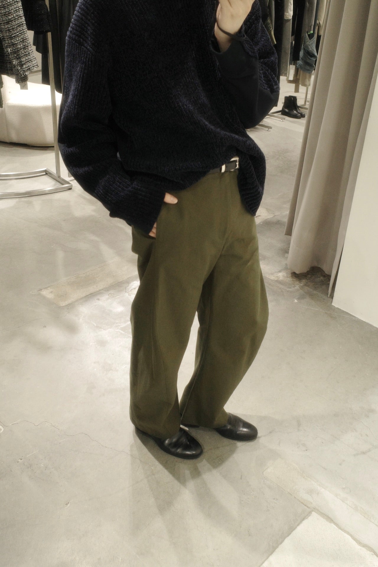 inflate trousers