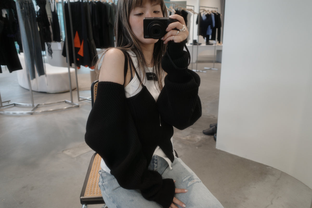 rib cami and bolero