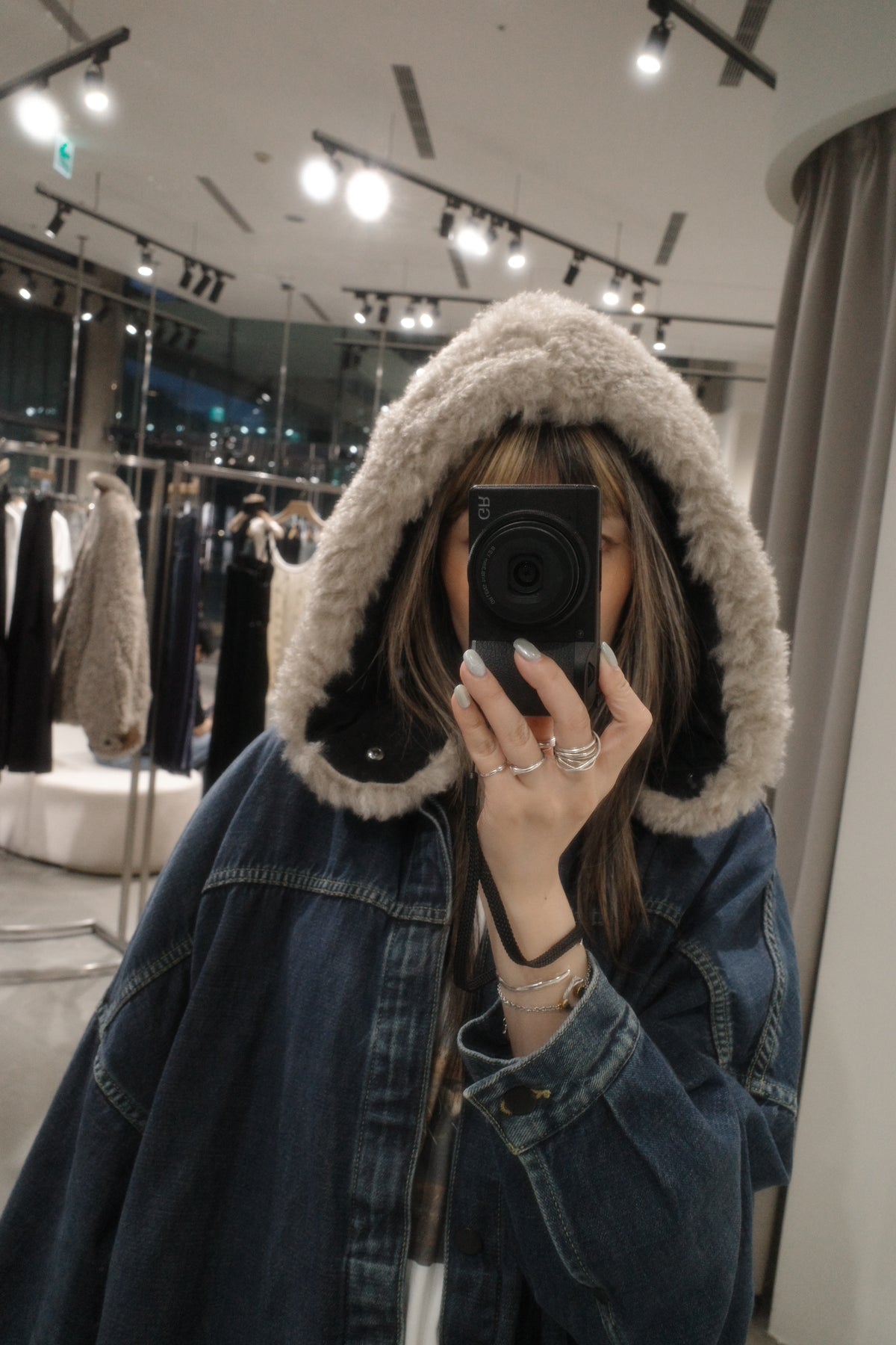 poodle boa cap