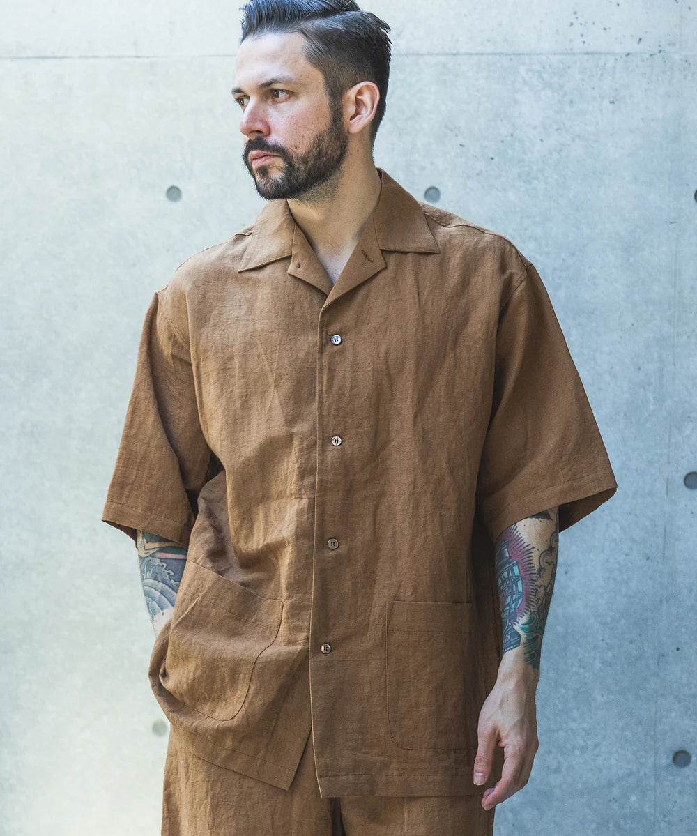 vintage c/l weather / short/s service shirt