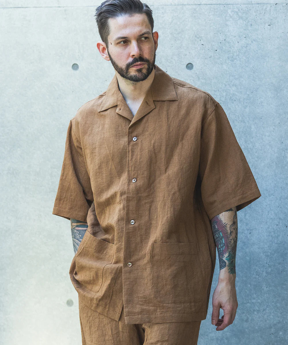vintage c/l weather / short/s service shirt