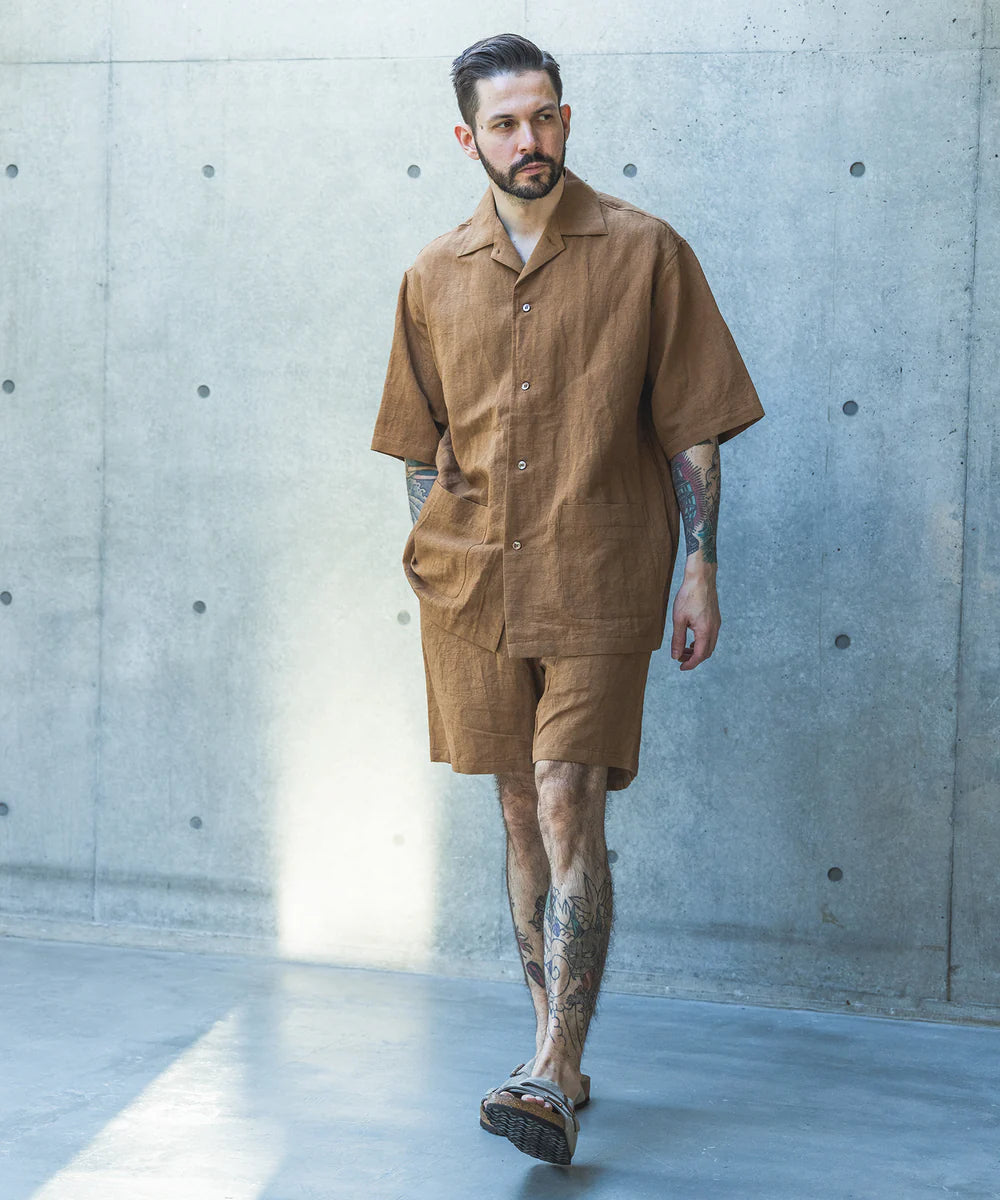 vintage c/l weather / drawstring shorts