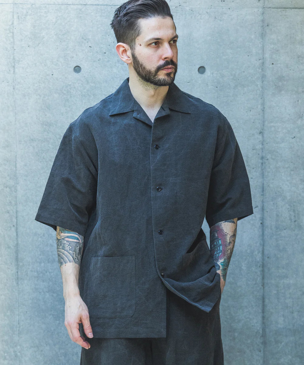 vintage c/l weather / short/s service shirt