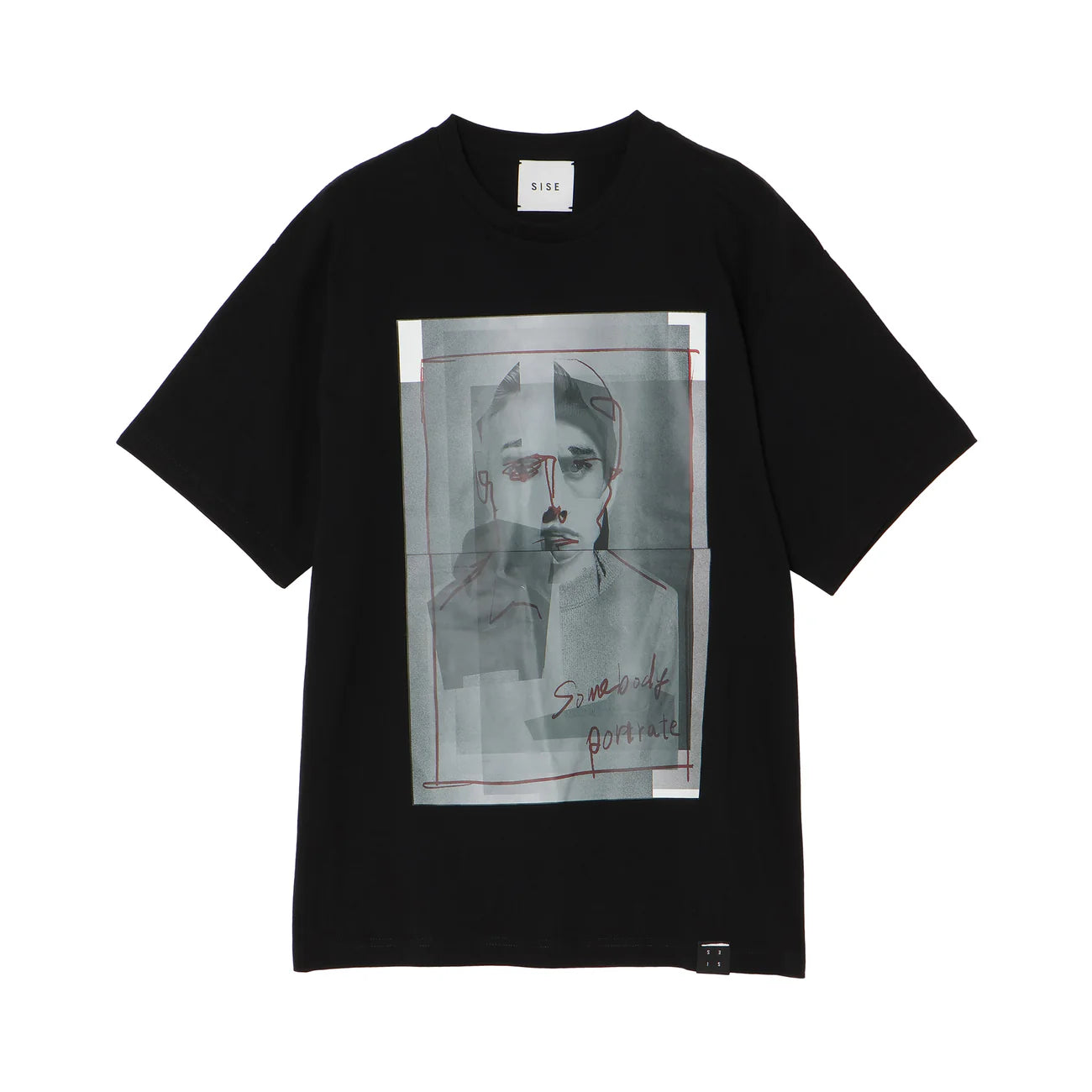 somebody's portrait t-shirt