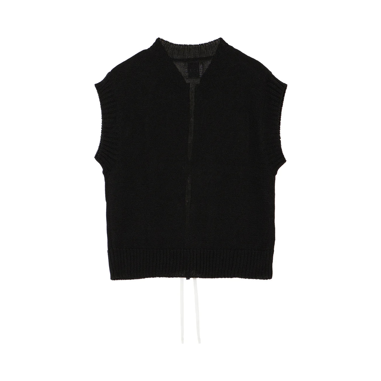 knit zip up vest