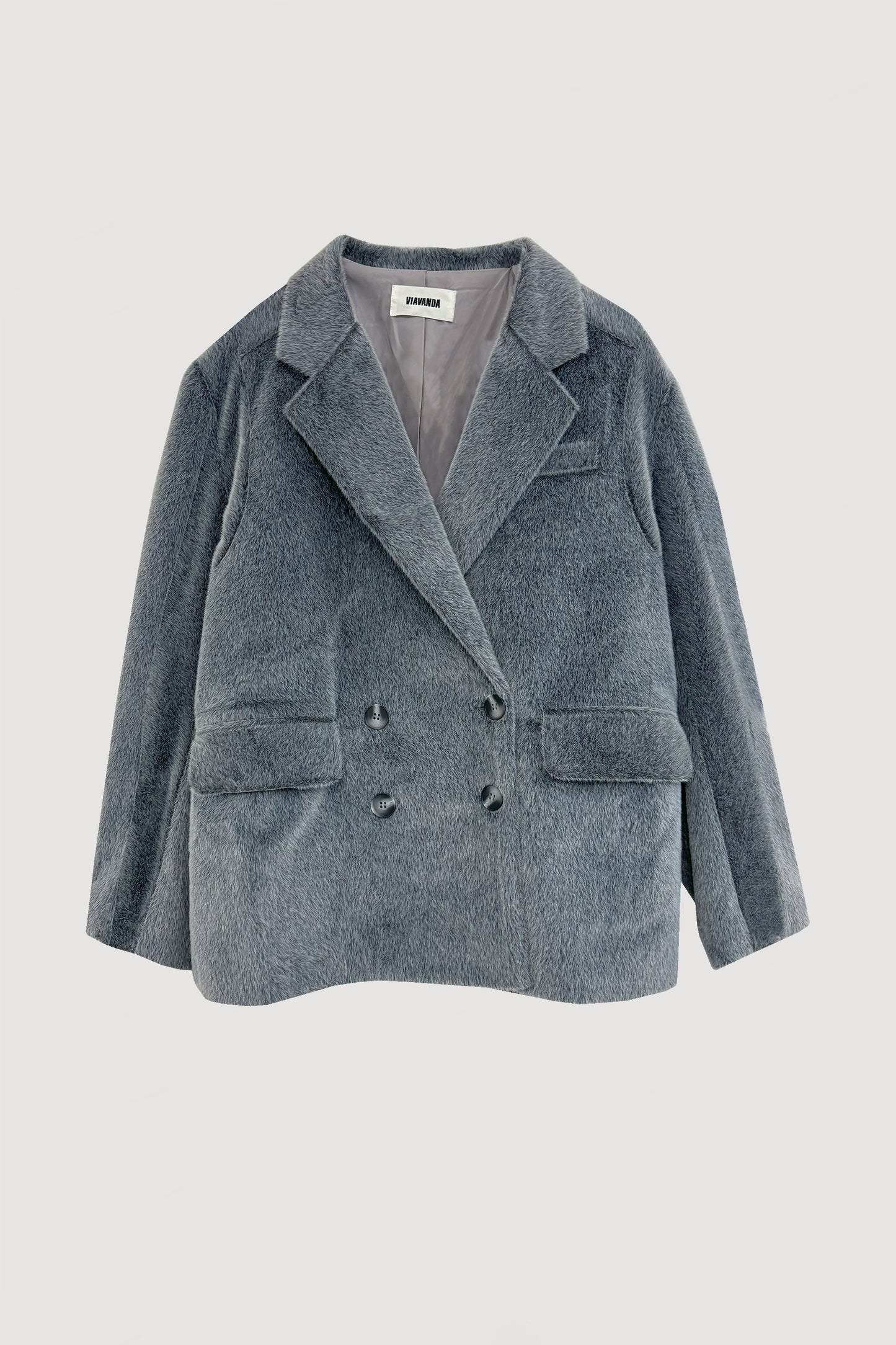 fur double jacket