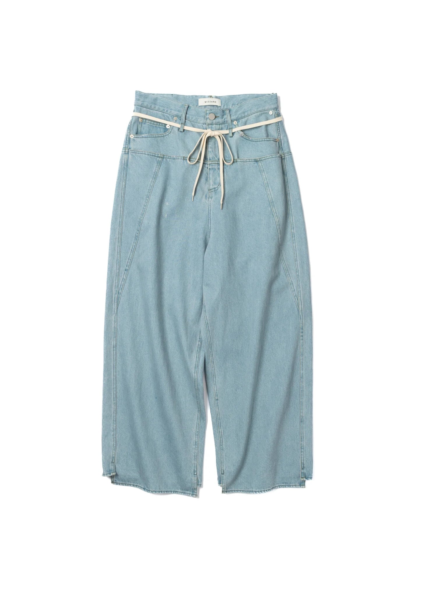 denim baggy pants