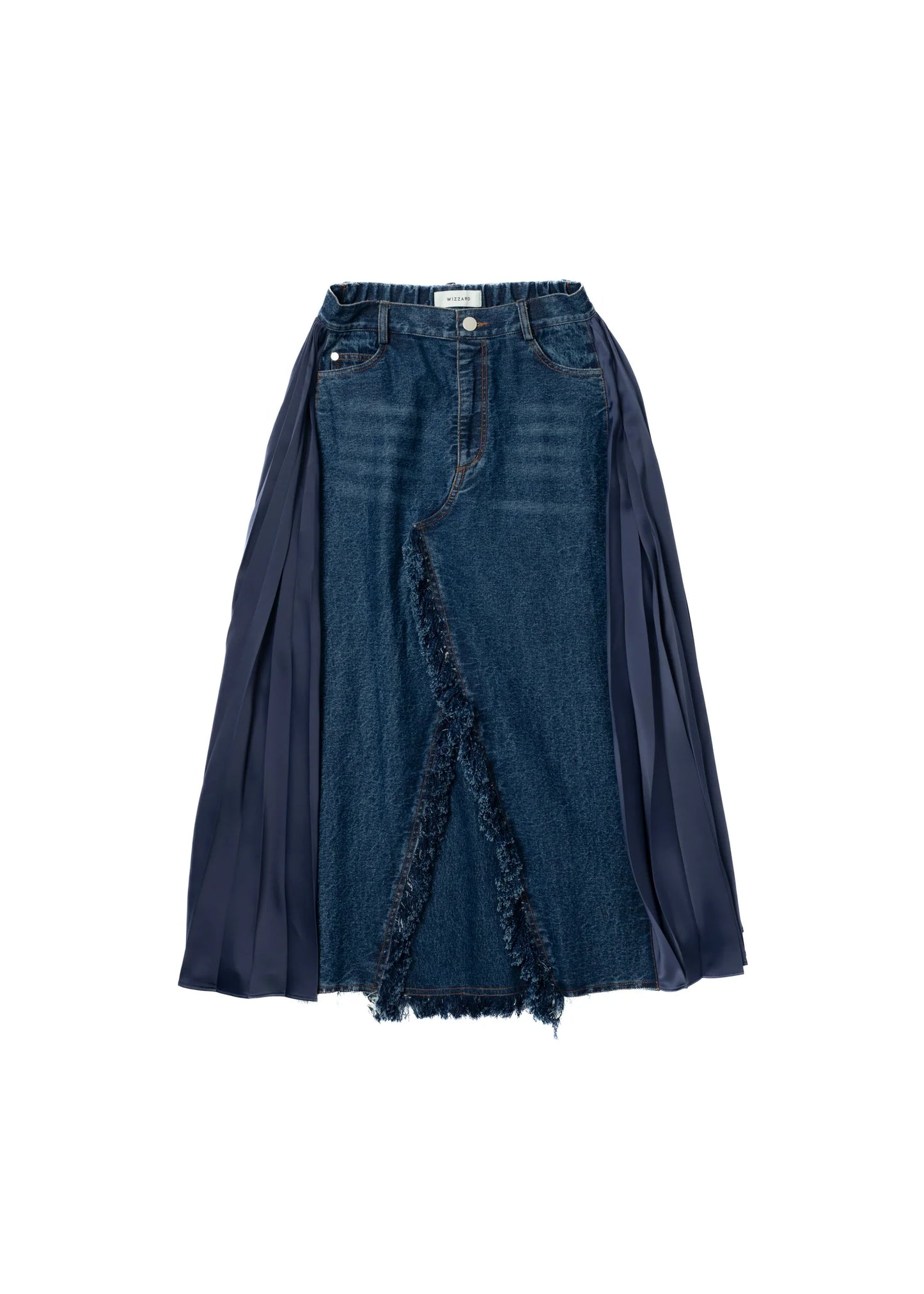 docking denim skirt