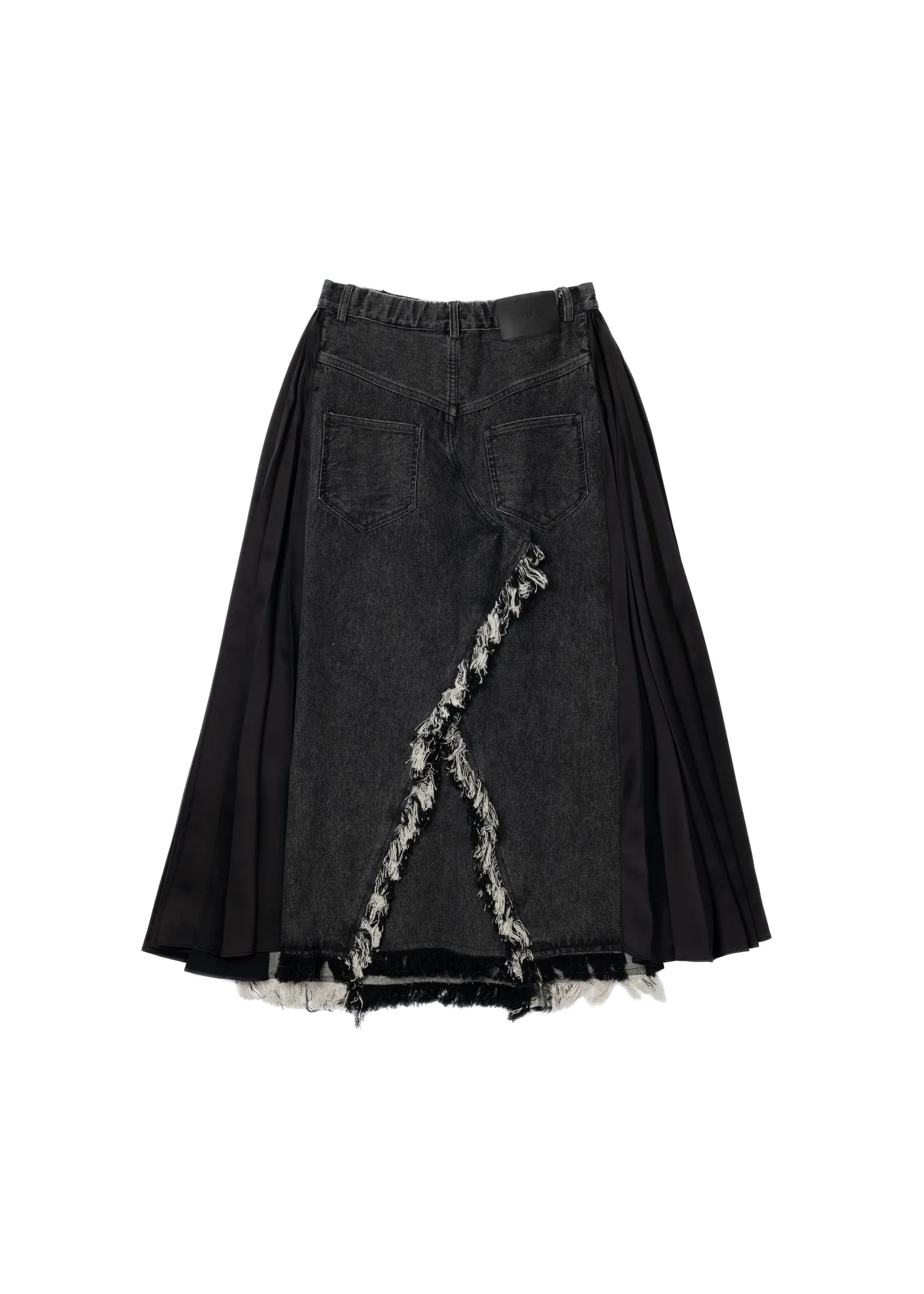 docking denim skirt