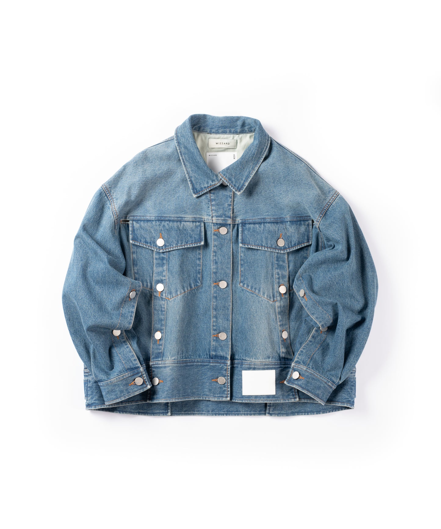 ventilation denim blouson