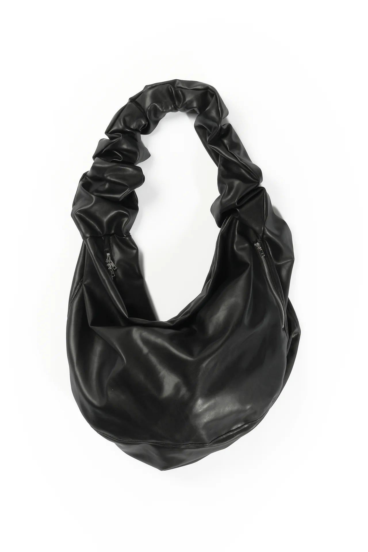 faux leather wave bag