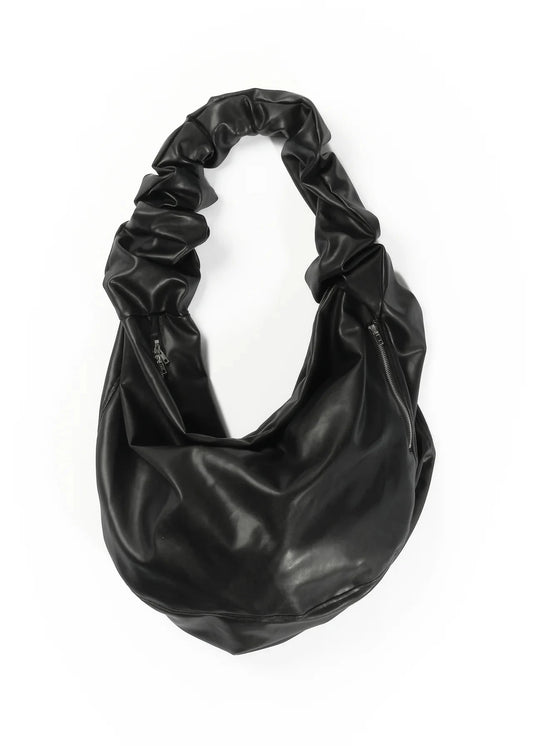 faux leather wave bag