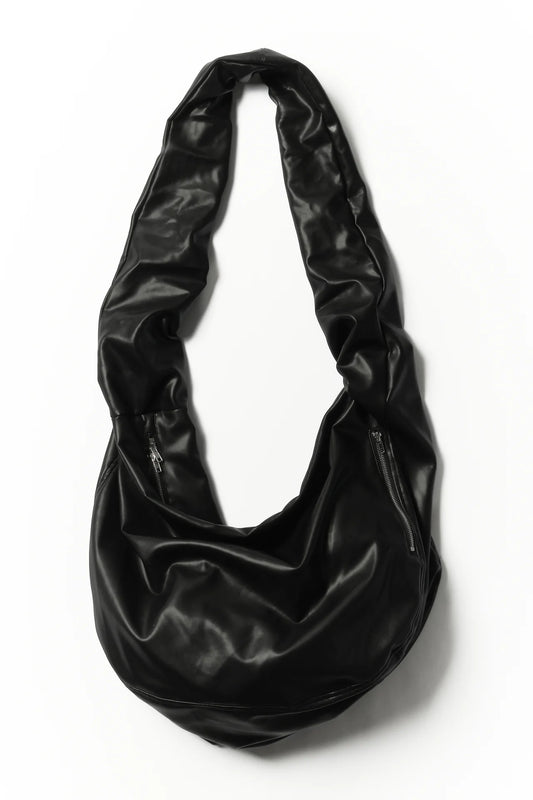 faux leather wave bag