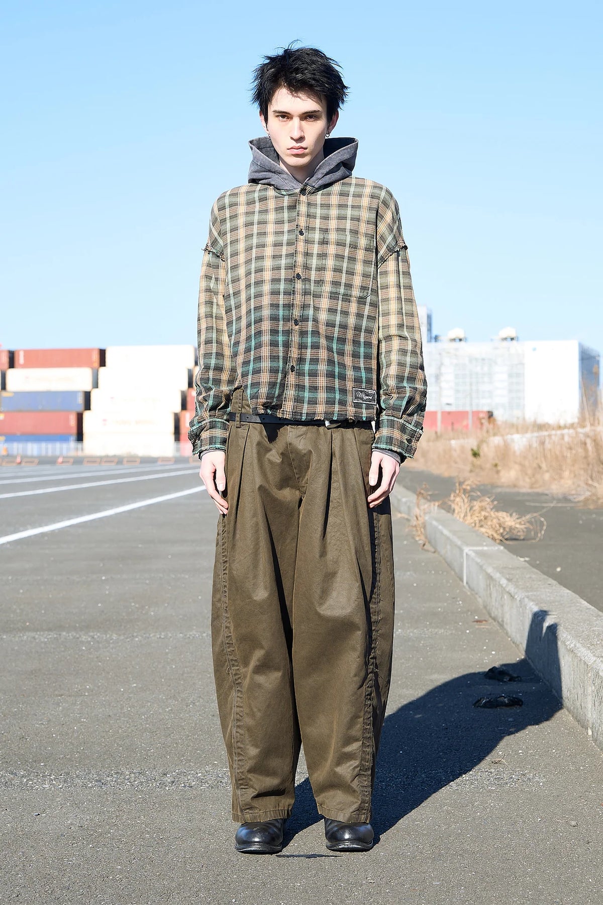 coating cotton ballon pants