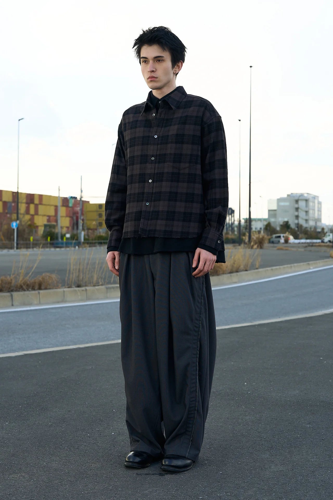 layered docking shirt