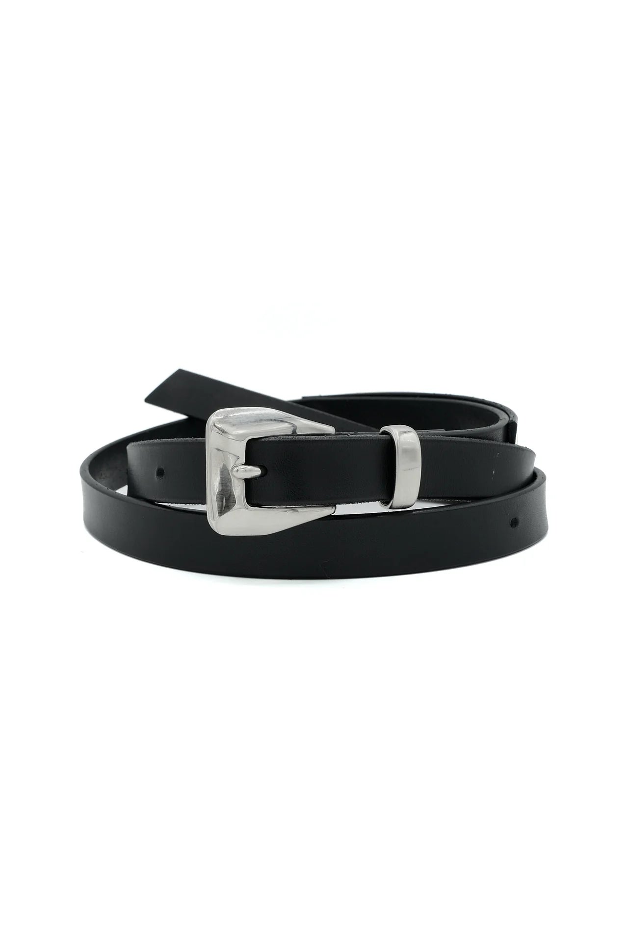 polish leather belt