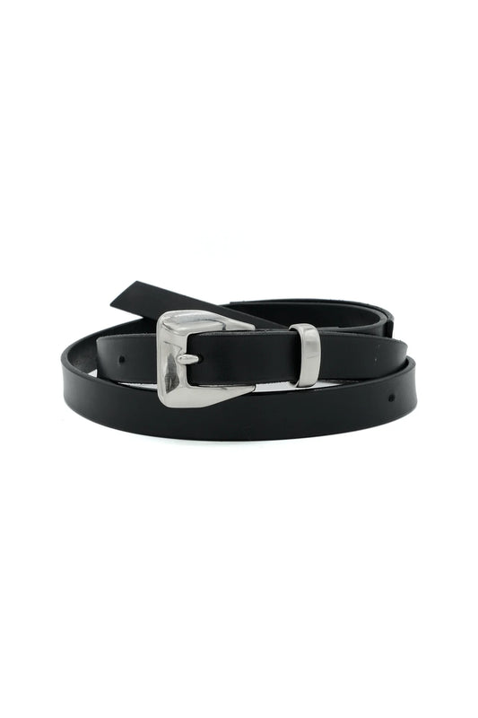 polish leather belt