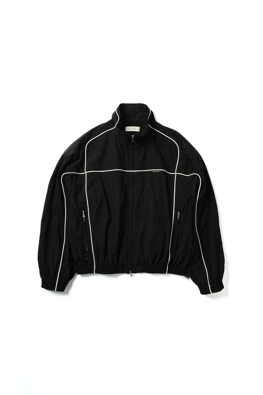 motion pleat ripstop track jacket