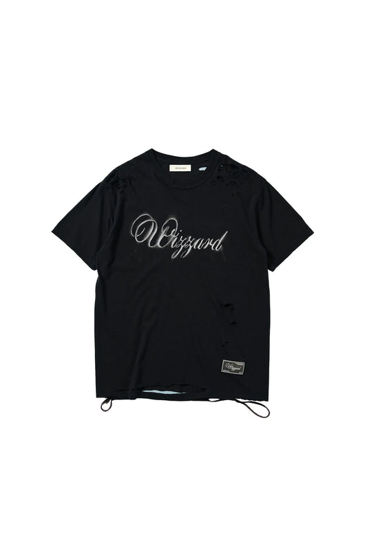 distressed graphic t-shirt