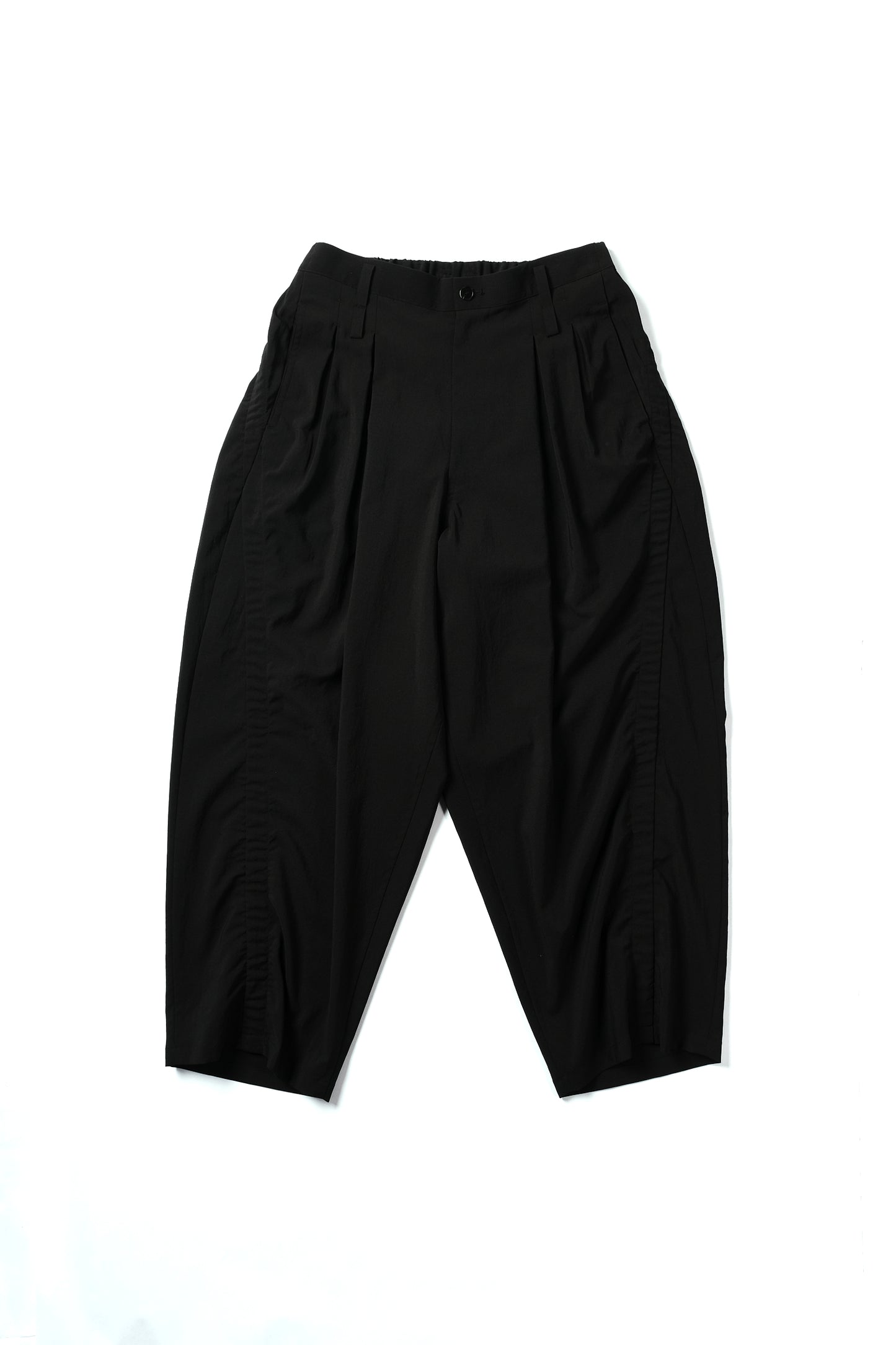 puckering balloon trousers