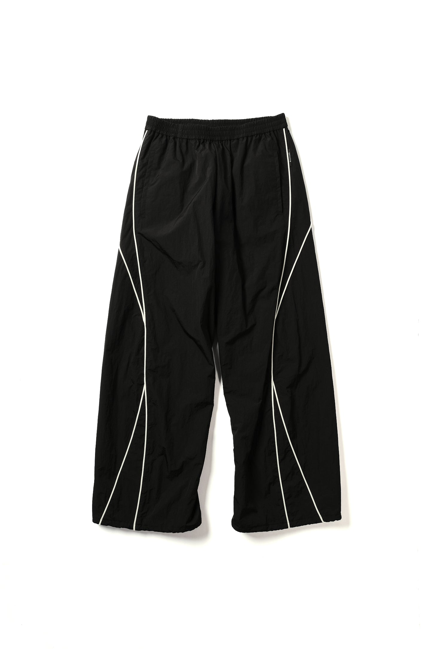 twisted ripstop track pants