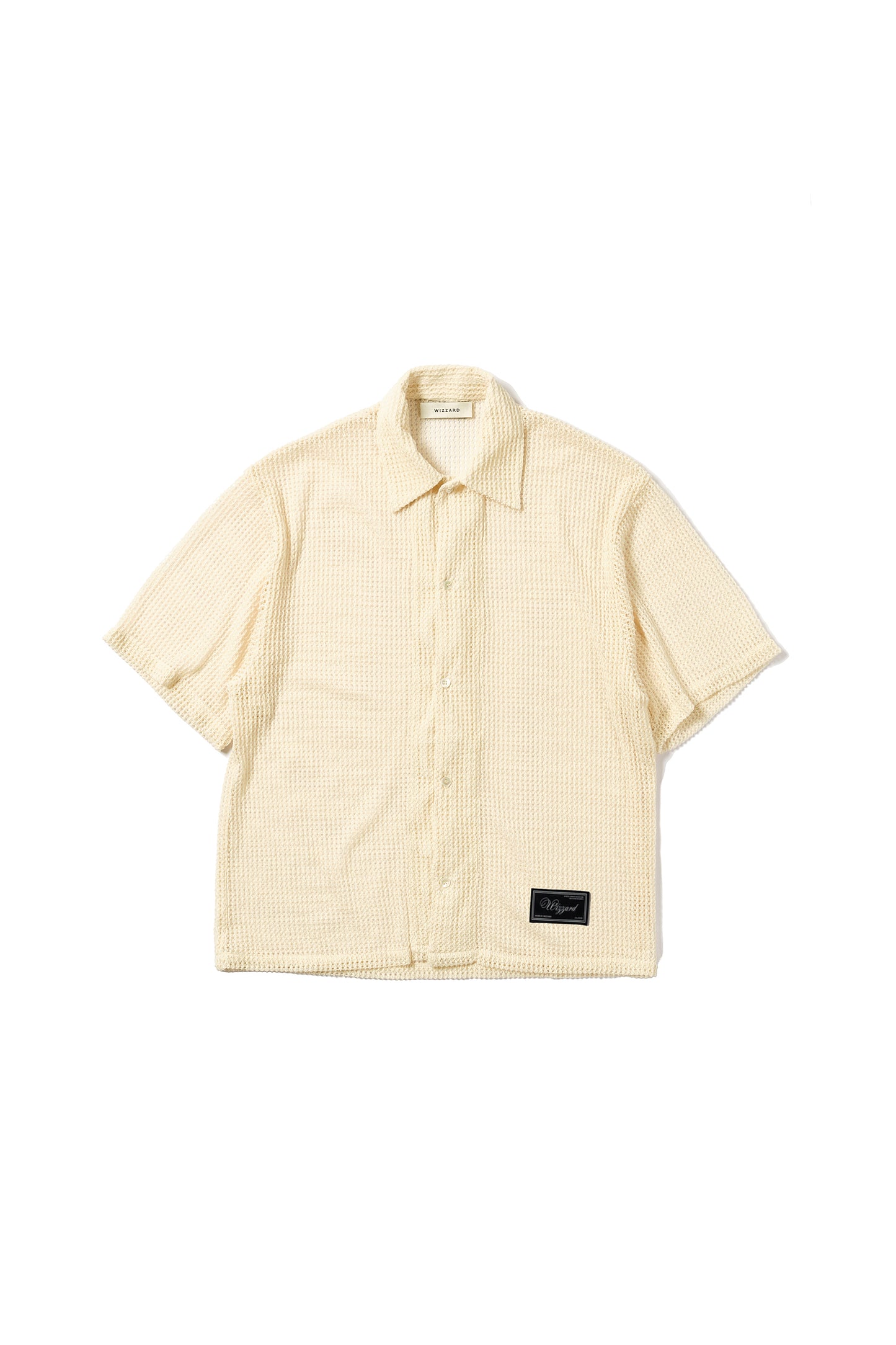 mesh fabric shirt