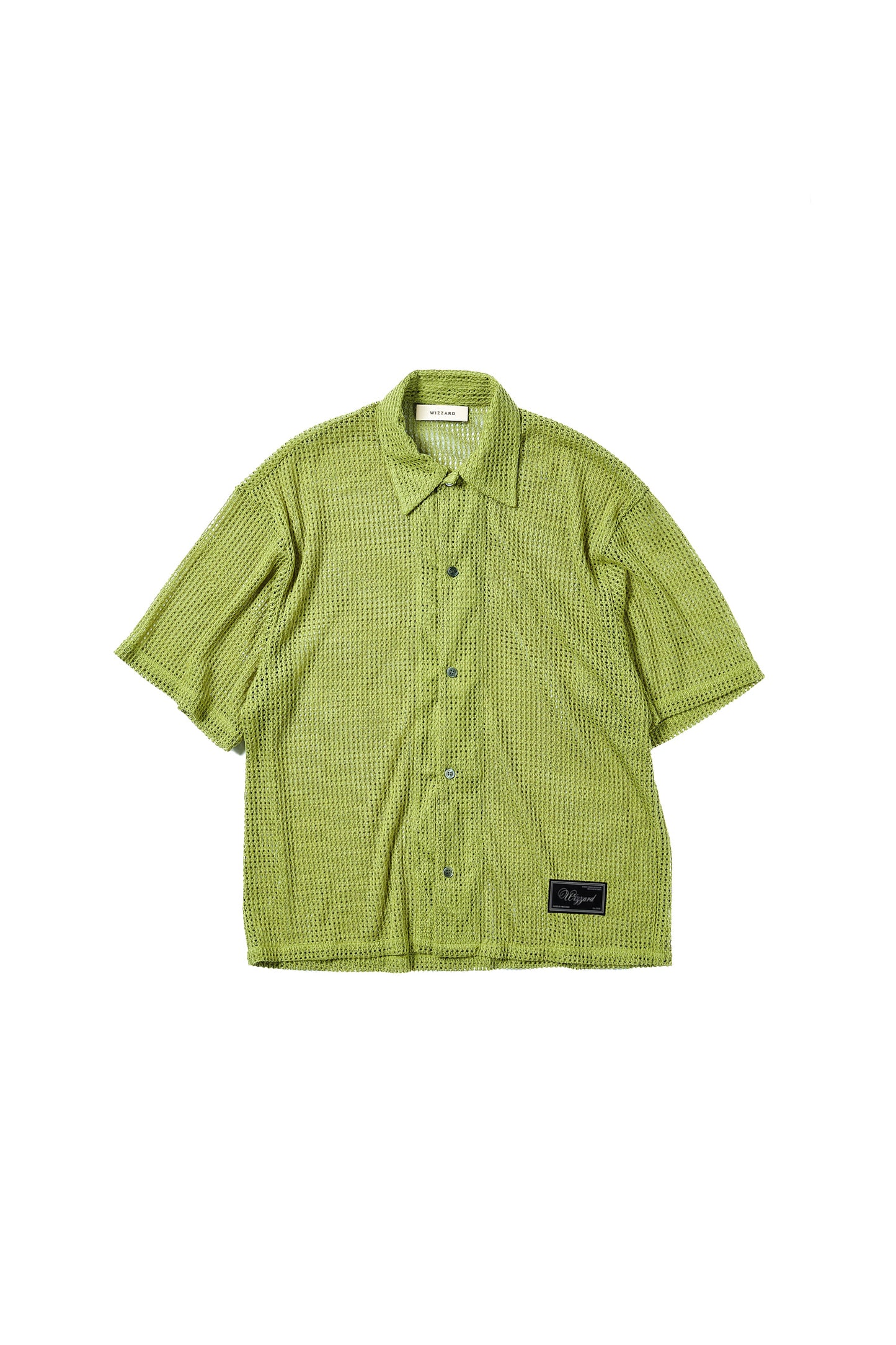 mesh fabric shirt