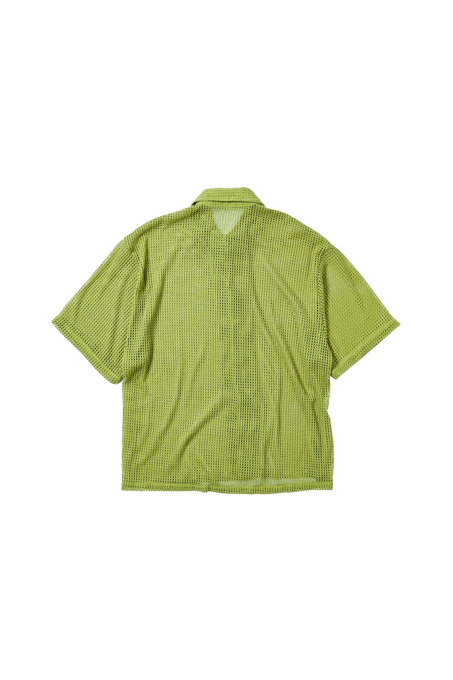 mesh fabric shirt