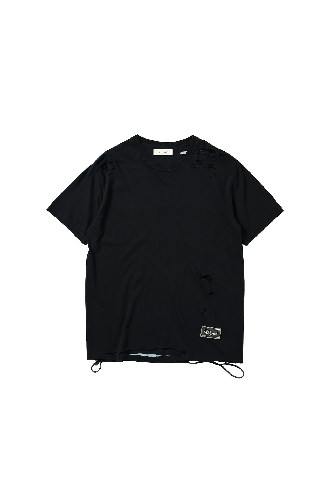 damage dyed t-shirt