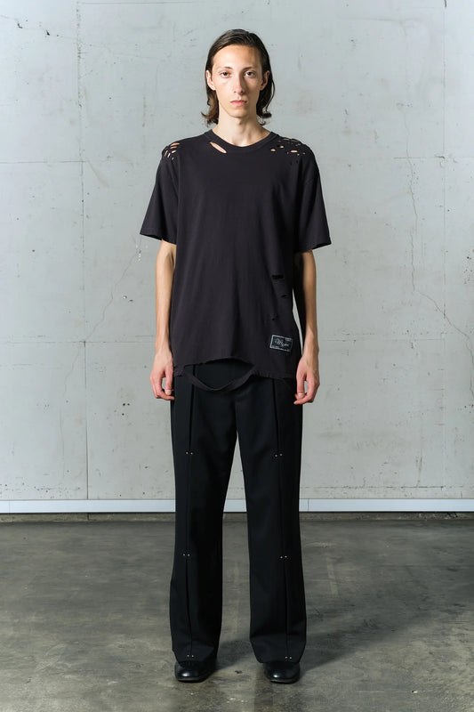 damage dyed t-shirt