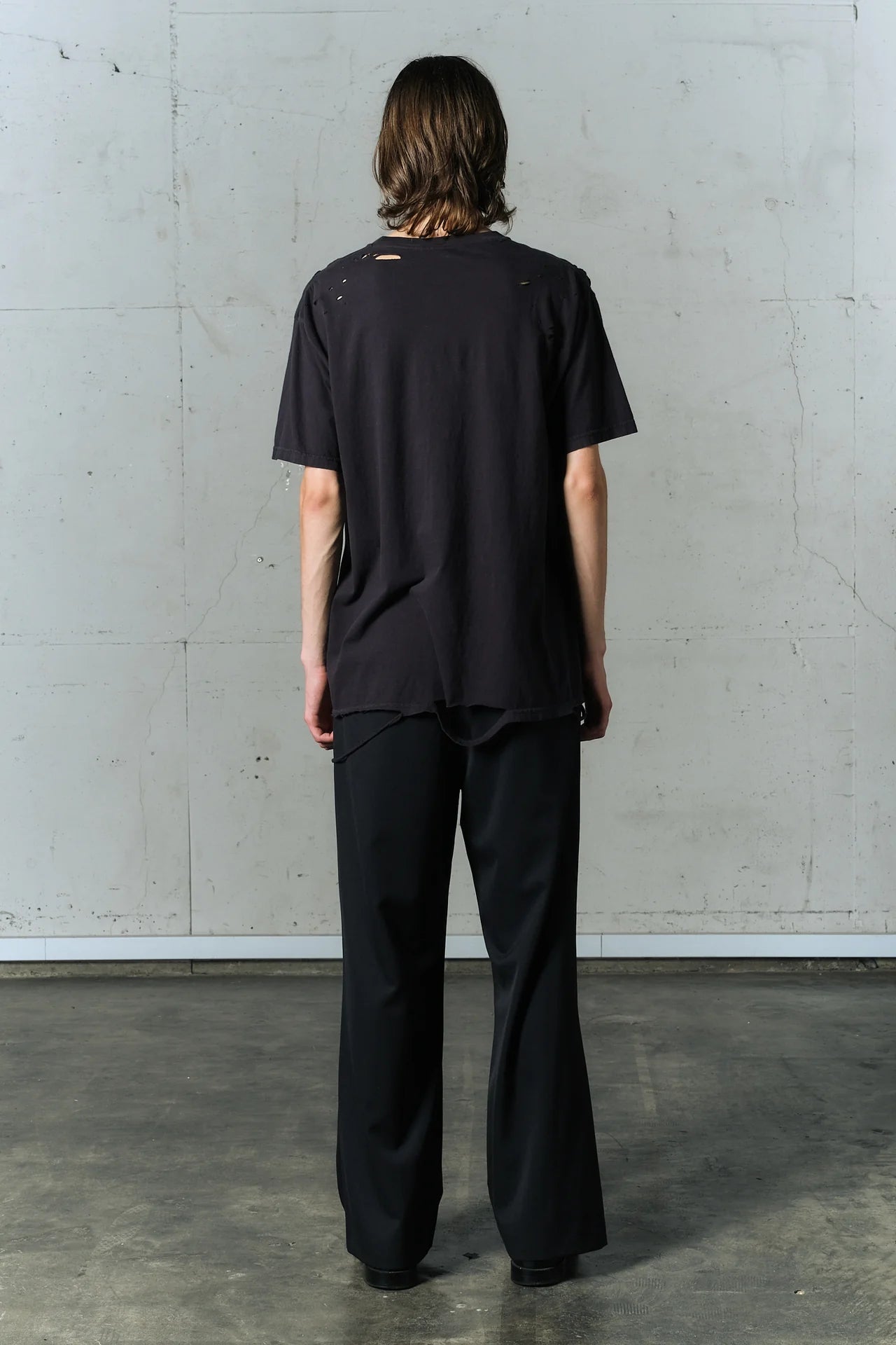 damage dyed t-shirt