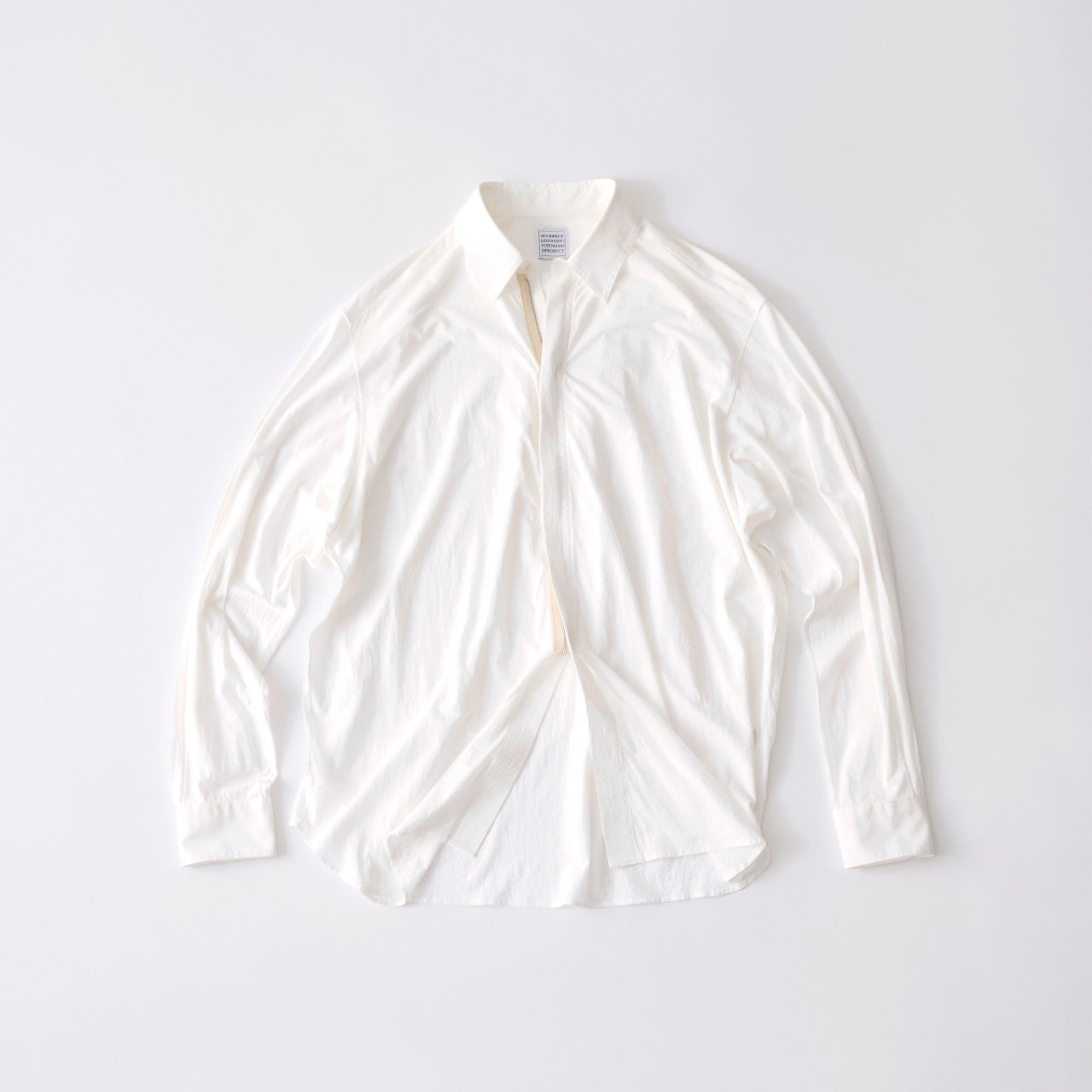 fly front zip shirt jacket