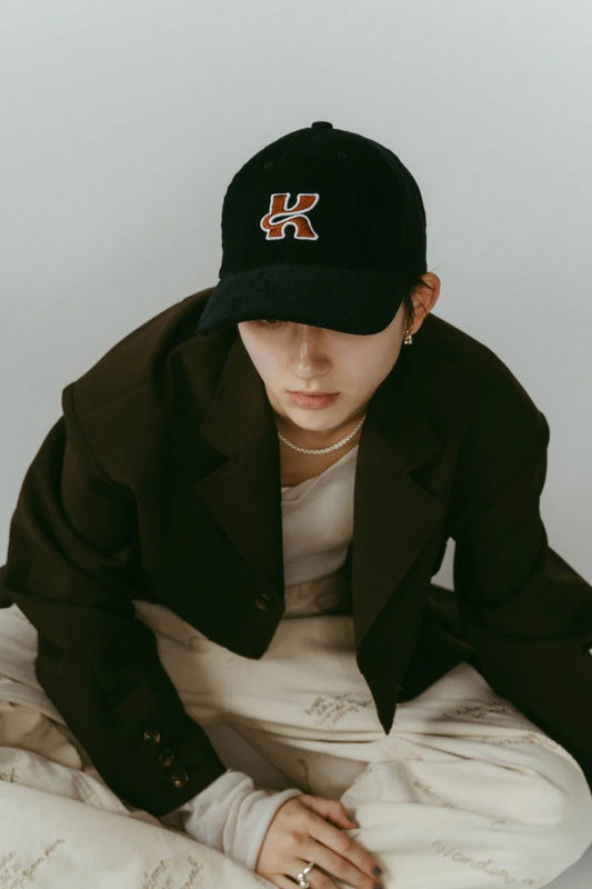 corduroy cap