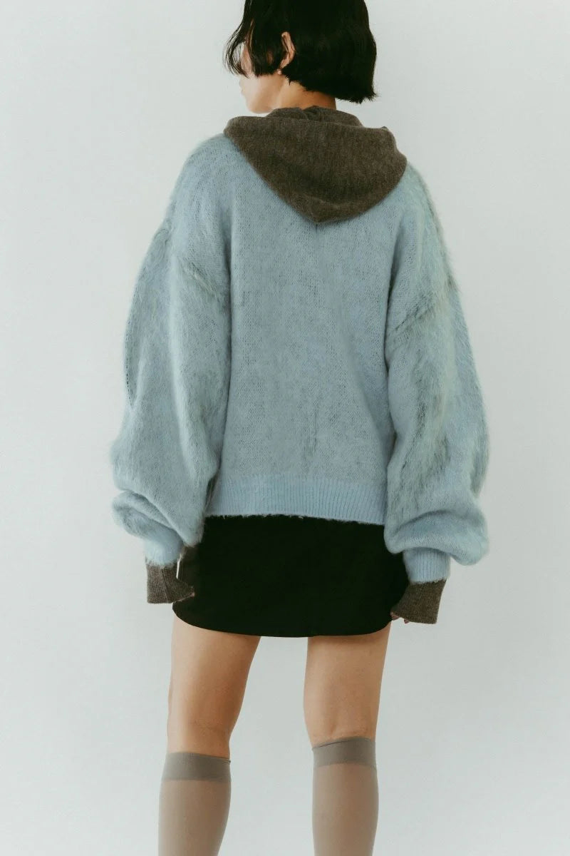 dalmatian shaggy knit(unisex)