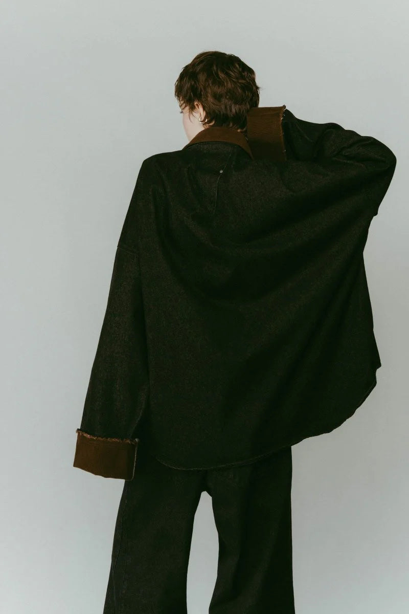 denim over shirt jacket(unisex)