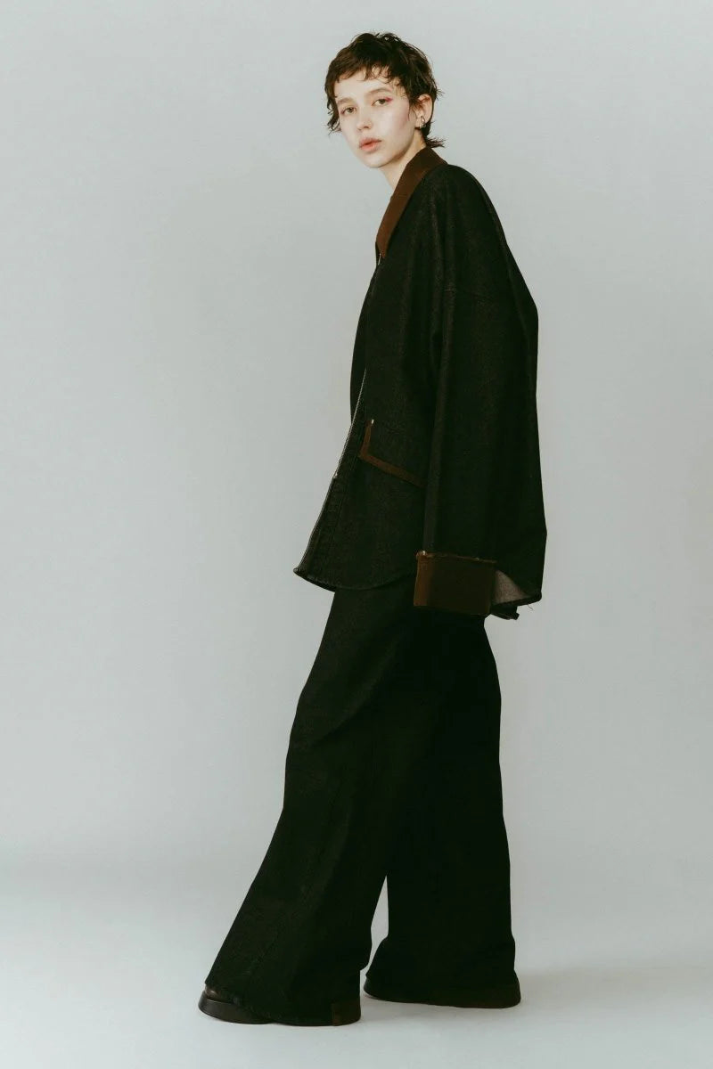 denim over shirt jacket(unisex)
