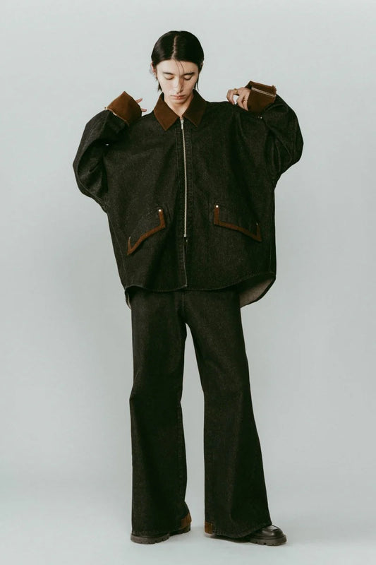 denim over shirt jacket(unisex)