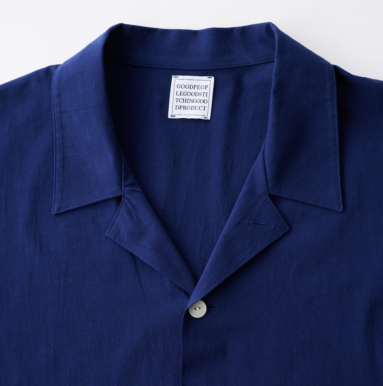super high gauge natural washer jersey double front half sleeve shirt