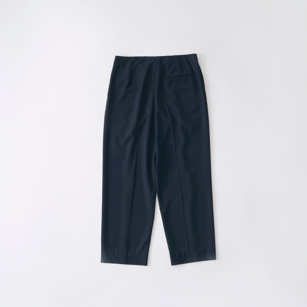 cupro twill balancircular® tuck tailored pants