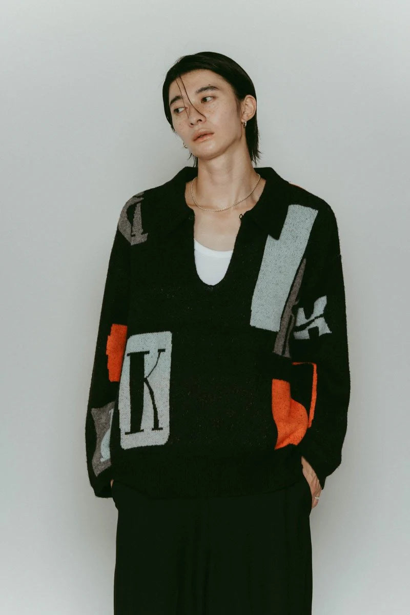 k design knit pullover(unisex)