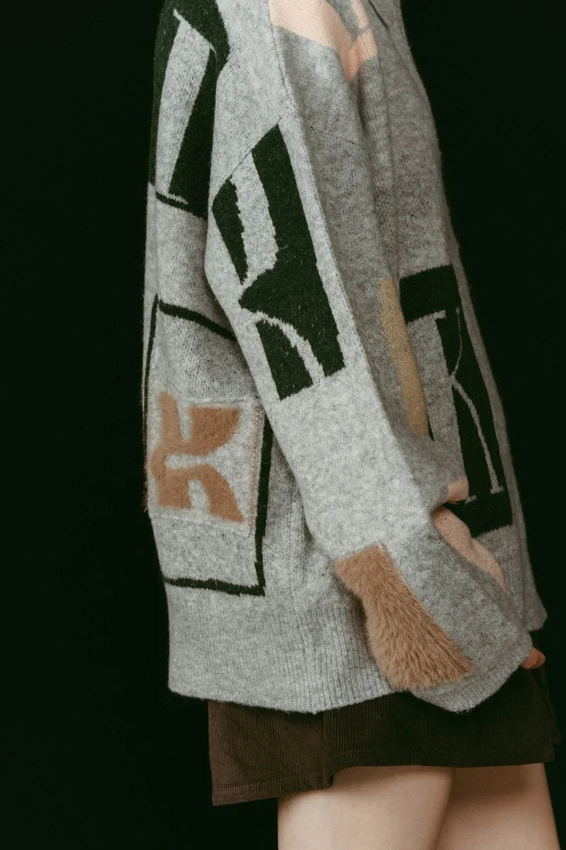 k design knit pullover(unisex)